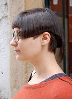 fryzury krótkie - uczesanie damskie z włosów krótkich zdjęcie numer 175